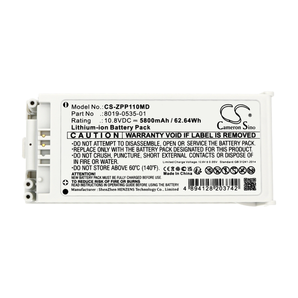Batteria compatibile con Zoll CS-ZPP110MD