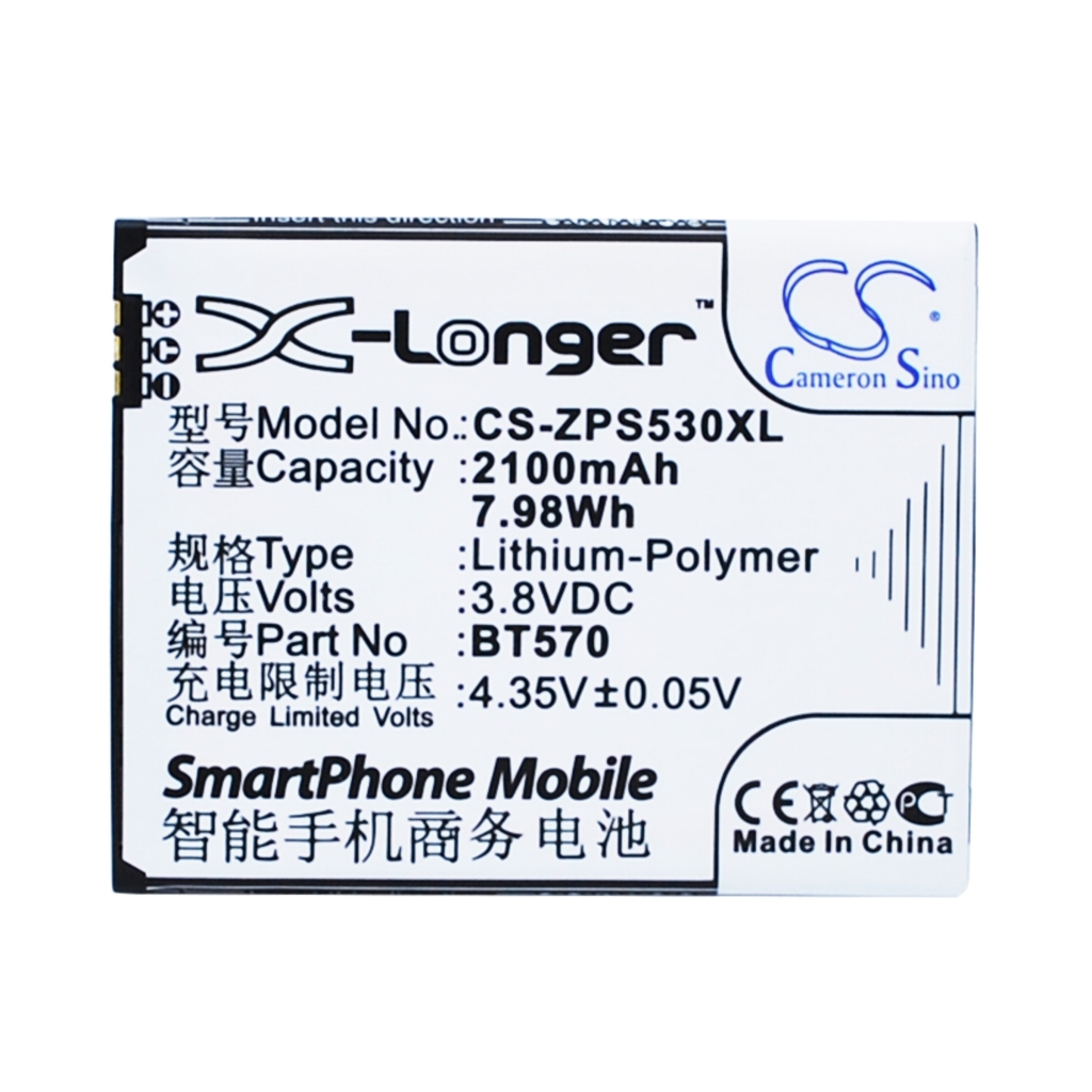 Batteria compatibile con Zopo CS-ZPS530XL