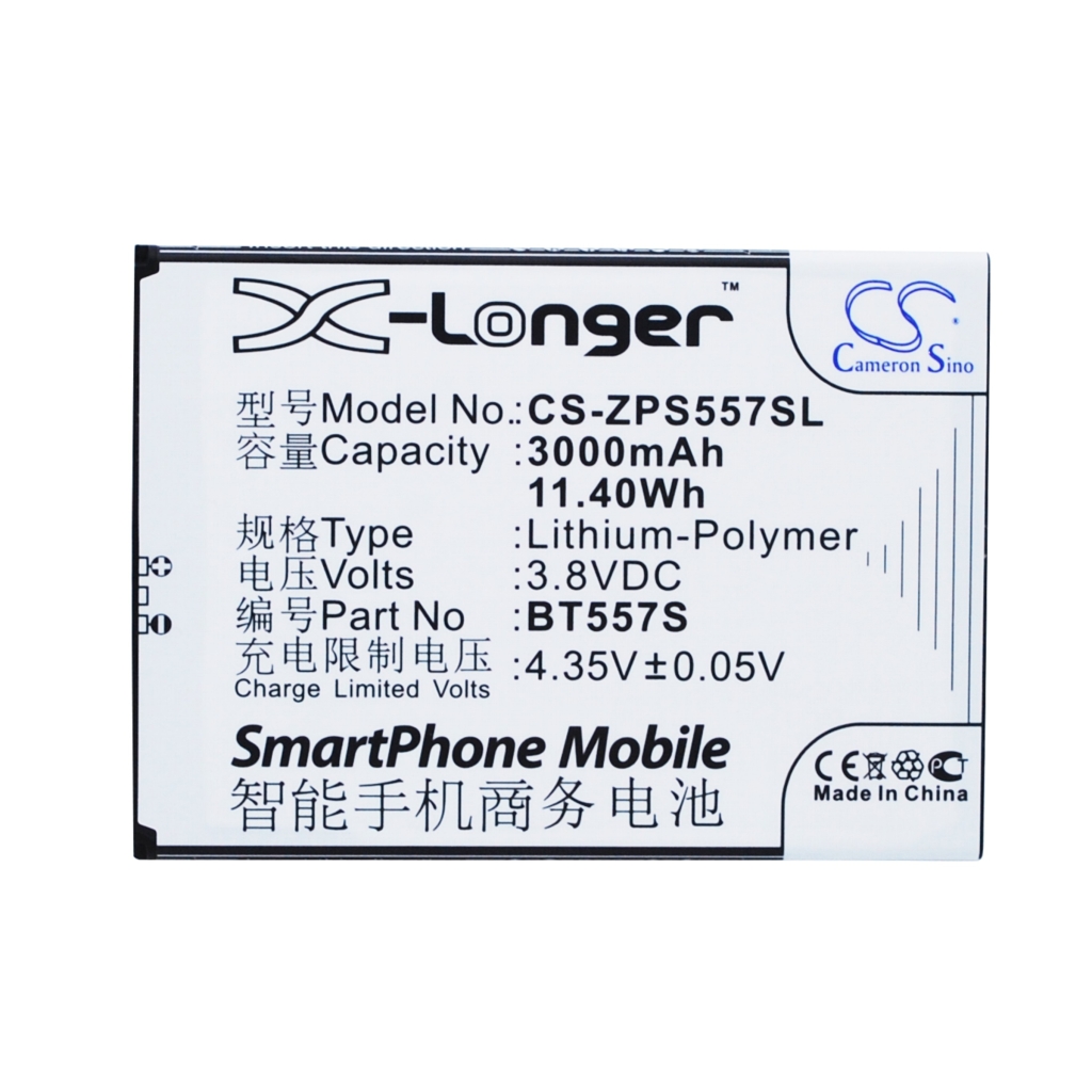 Batteria del telefono cellulare Zopo CS-ZPS557SL