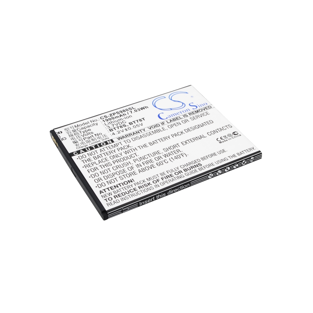 Batteria del telefono cellulare Zopo CS-ZPS980SL