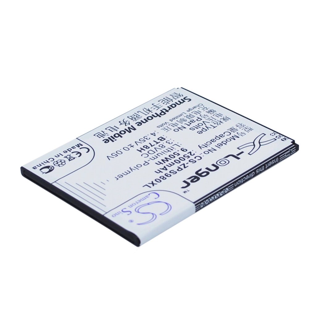 Batterie Batteria del telefono cellulare CS-ZPS980XL