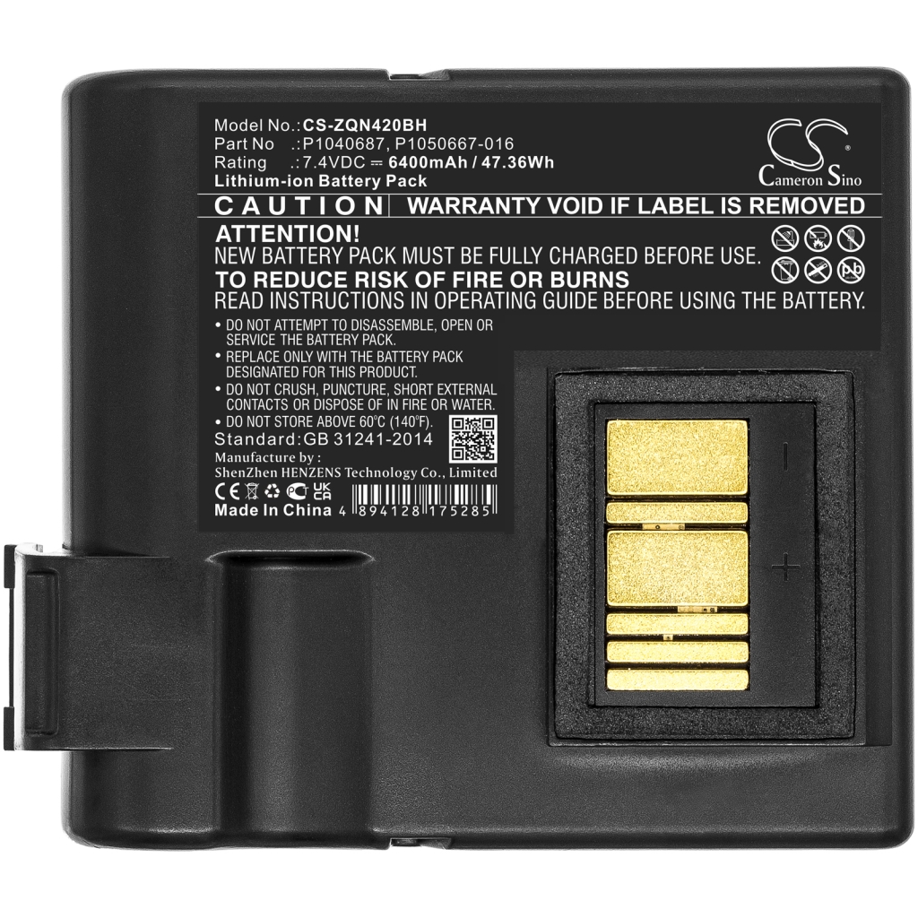 Printer Battery Zebra ZQ630