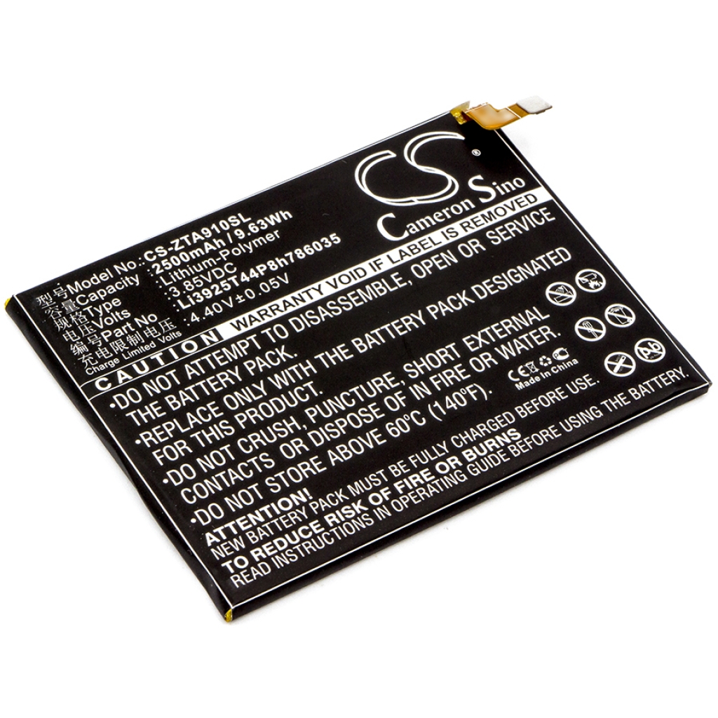 Batteria del telefono cellulare ZTE Blade Z10 Dual SIM LTE (CS-ZTA910SL)