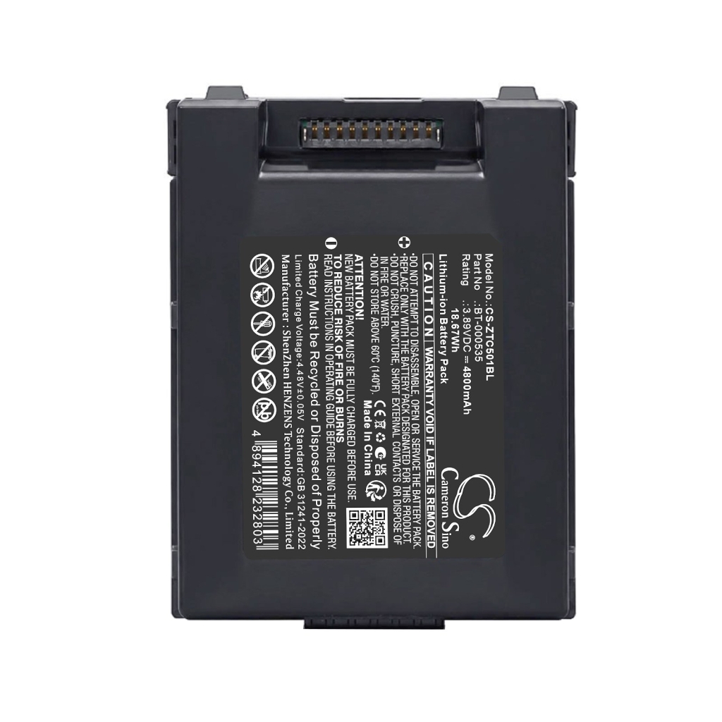 Batterie compatibile con Zebra TC501 TC501 CS-ZTC501BL