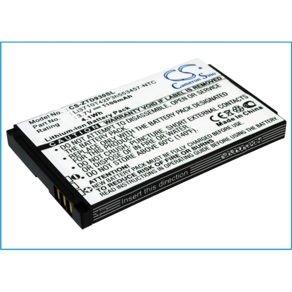 Sostituzione della batteria compatibile per Cricket LI3710T42P3H553457-NTC