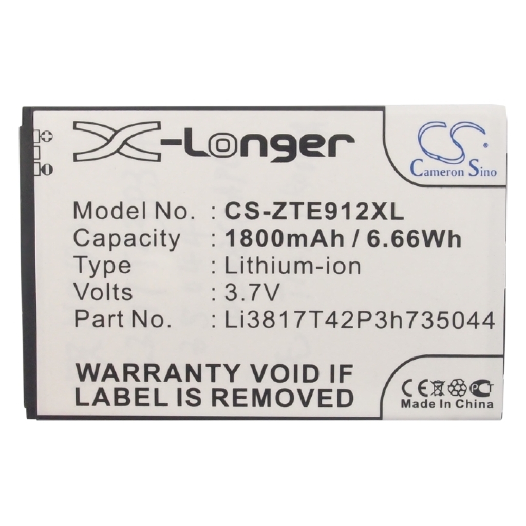 Batterie Sostituisce Li3817T42P3h735044