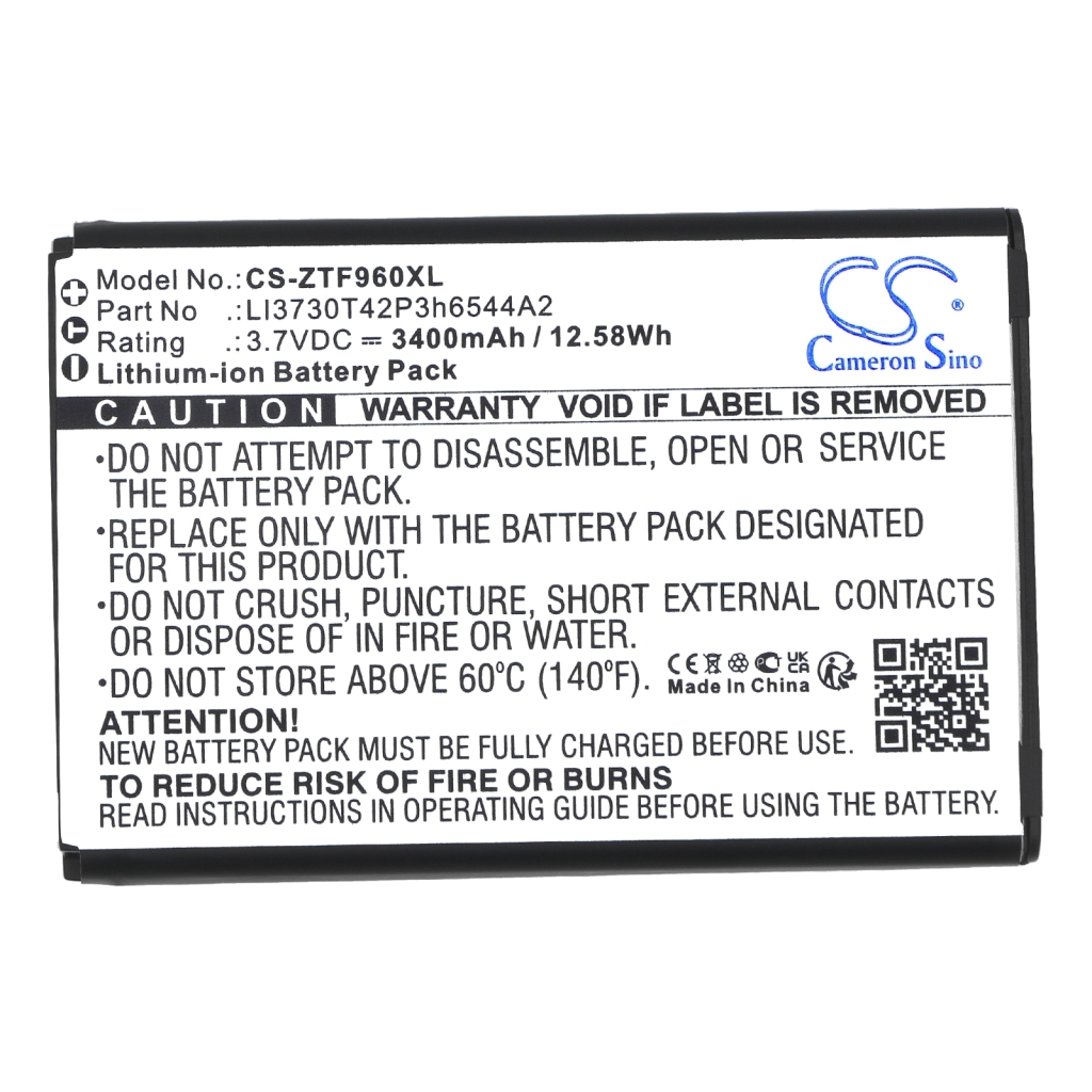Sostituzione della batteria compatibile per ZTE LI3730T42P3H6544A2