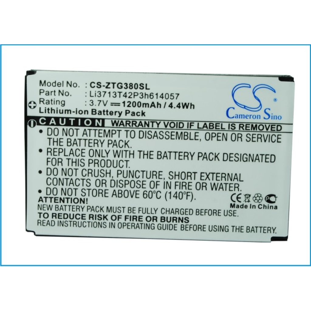 Mobile Phone Battery ZTE G660