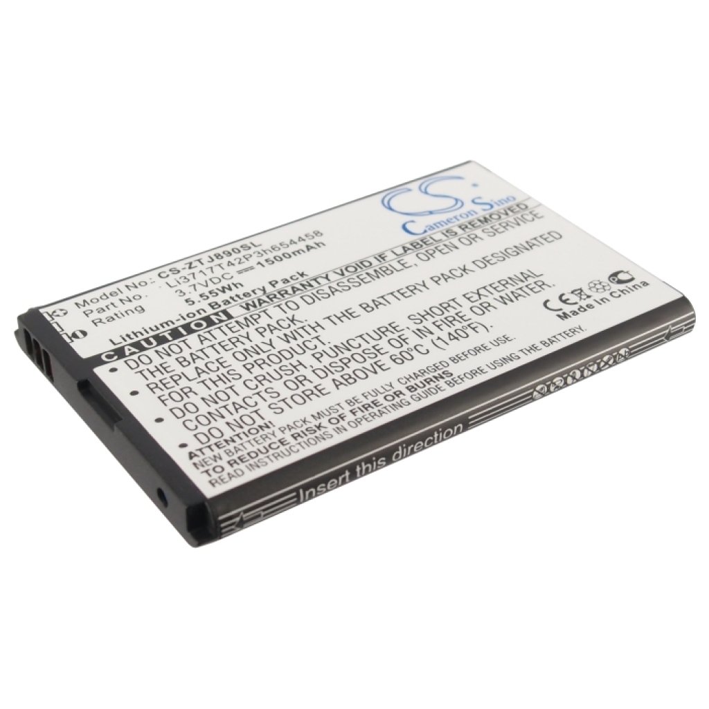 Batterie Batteria hotspot CS-ZTJ890SL