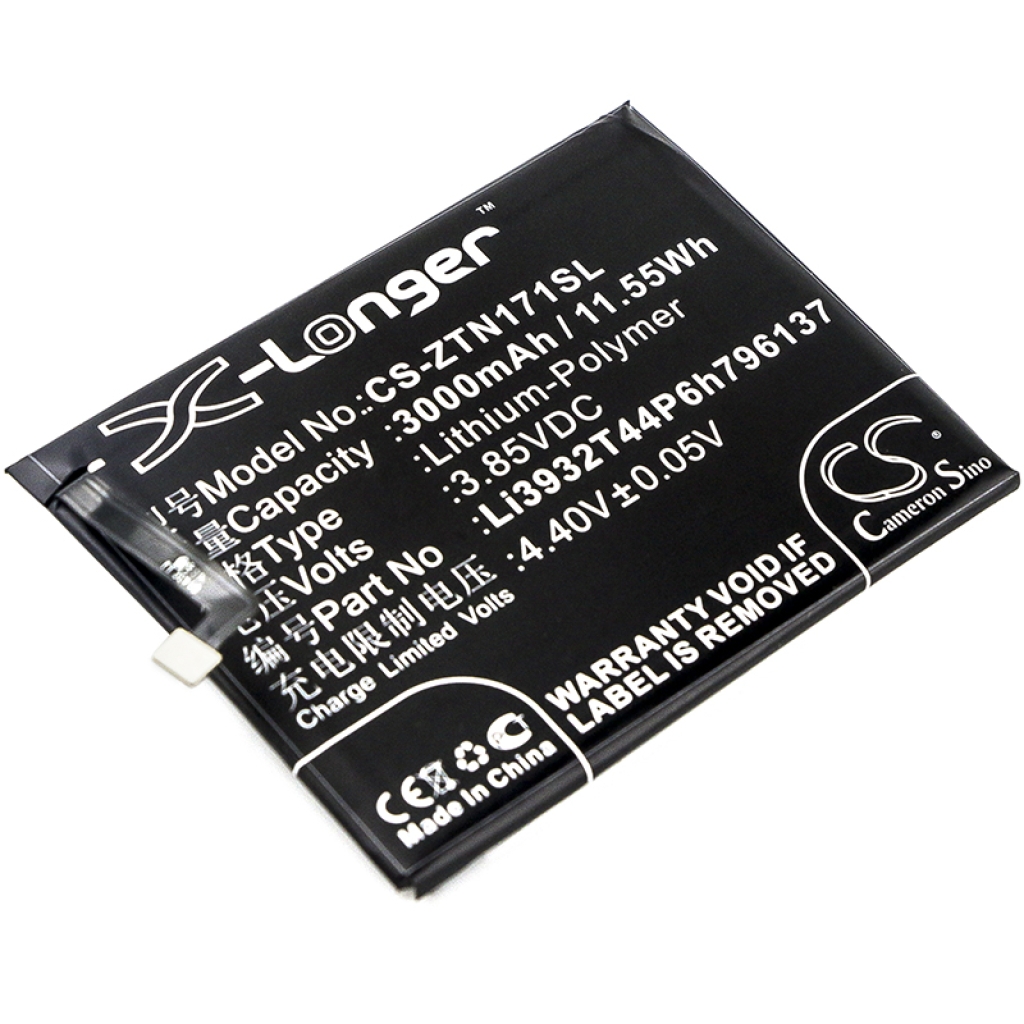 Batterie Batteria del telefono cellulare CS-ZTN171SL