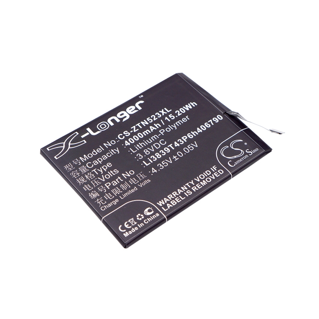 Batterie Sostituisce Li3839T43P6h406790