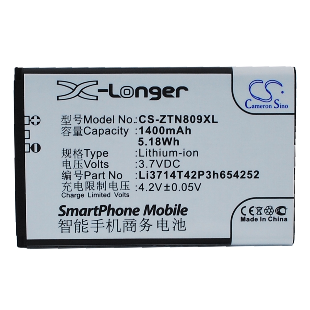 Batteria compatibile con ZTE CS-ZTN809XL