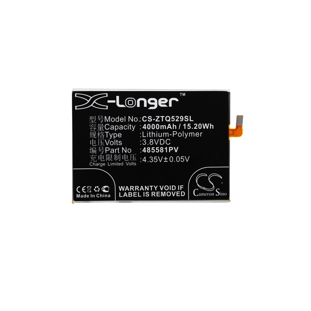 Batteria compatibile con ZTE CS-ZTQ529SL