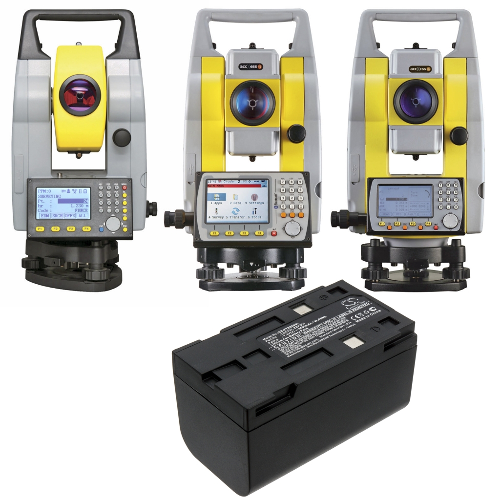 Sostituzione della batteria compatibile per Geomax ZBA301,ZBA302