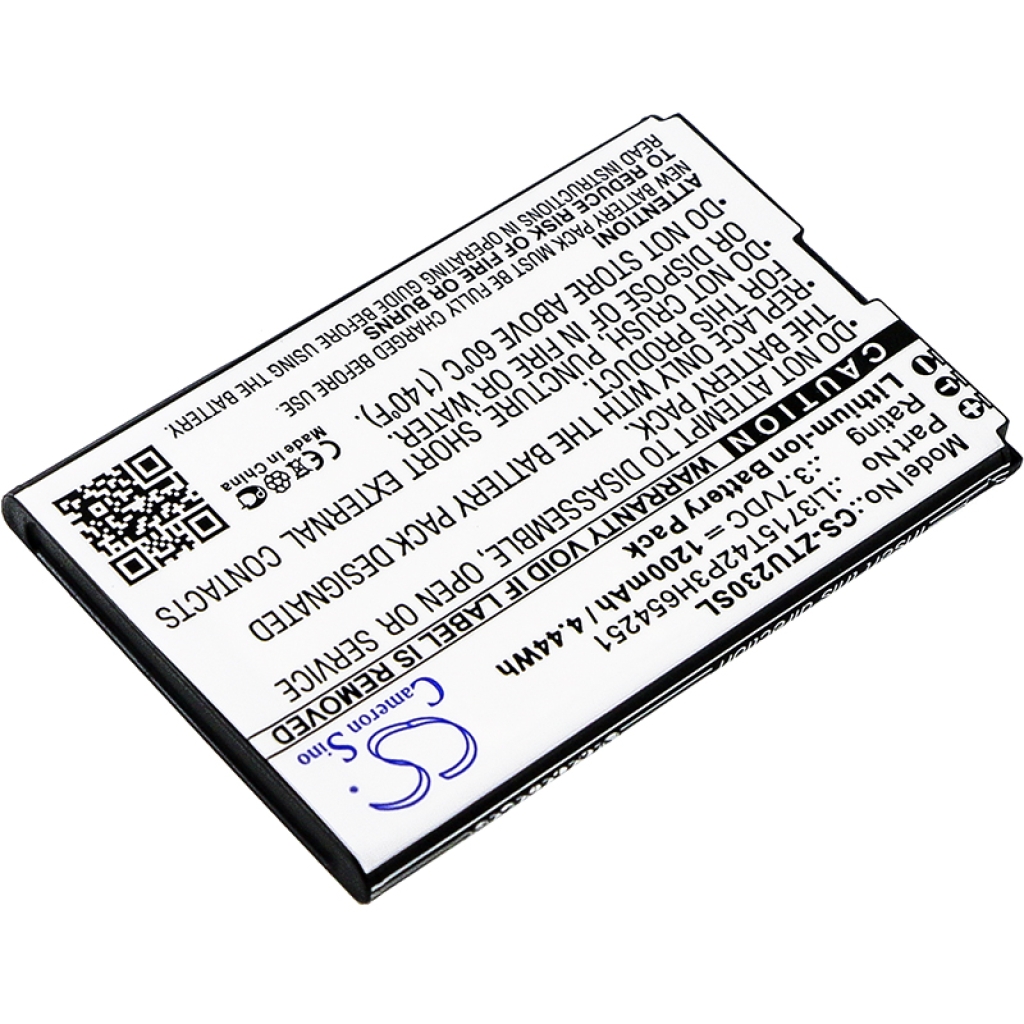 Batterie Sostituisce Li3714T42P3H654251