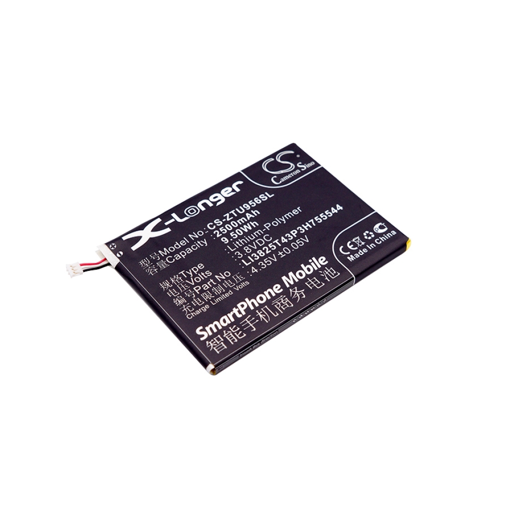Batterie Batteria del telefono cellulare CS-ZTU956SL