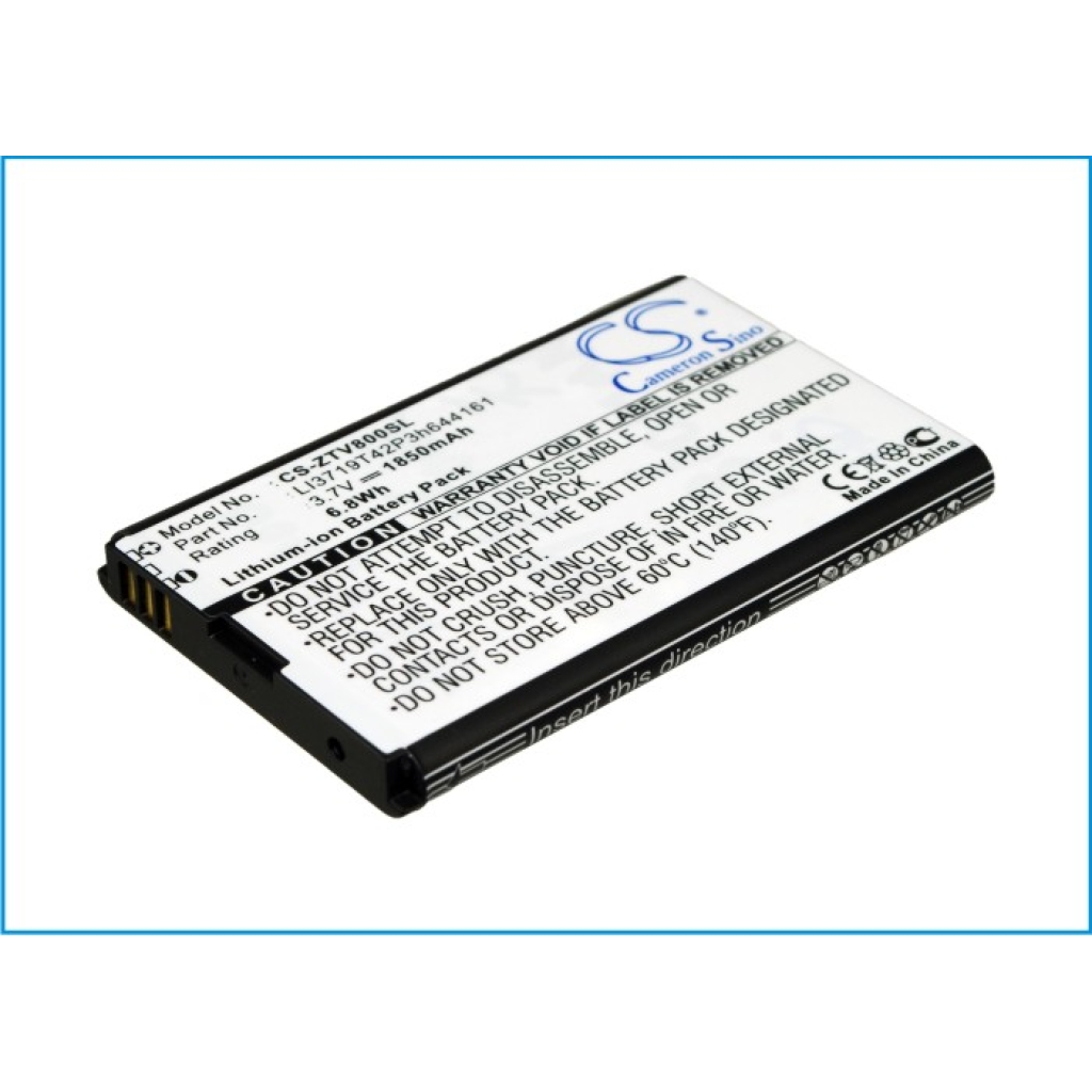 Batterie Sostituisce Li3717T42P3h644161