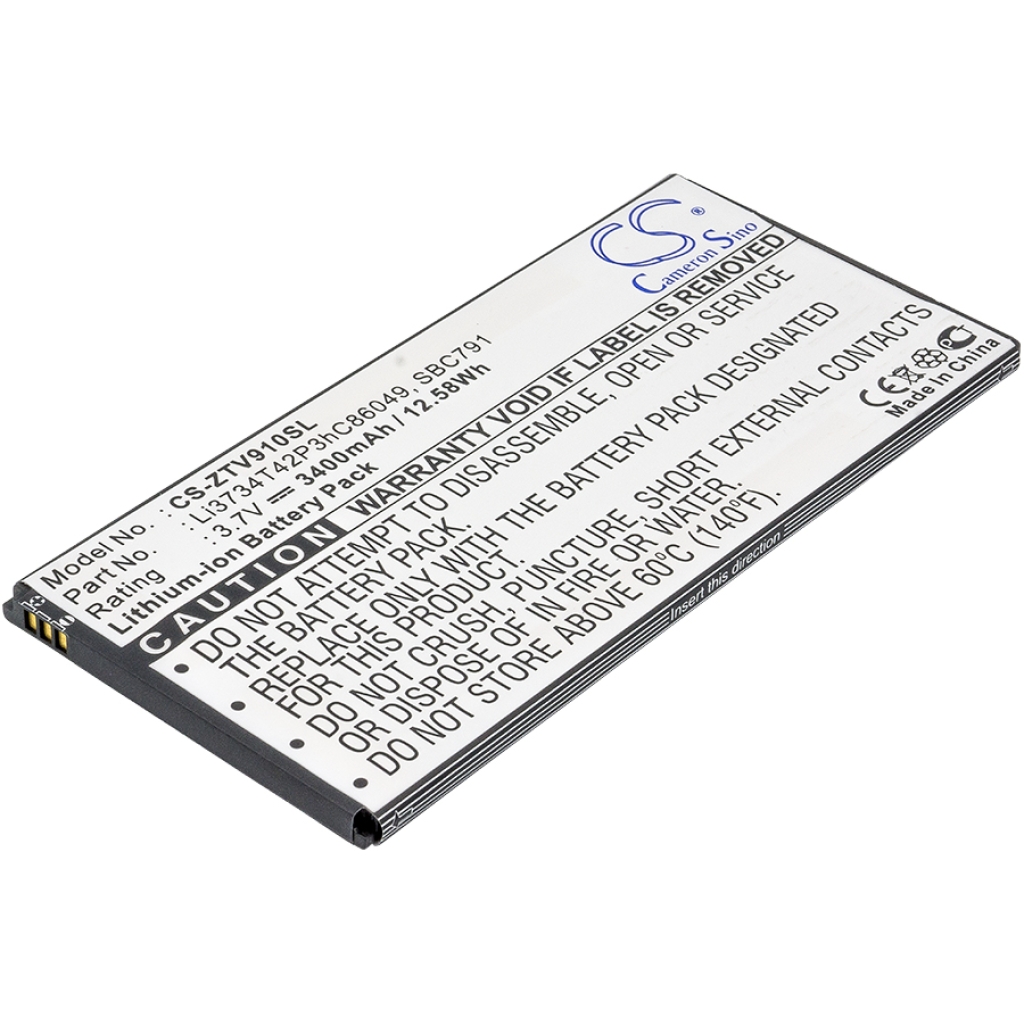 Sostituzione della batteria compatibile per ZTE LI3734T42P3HC86049,SBC791