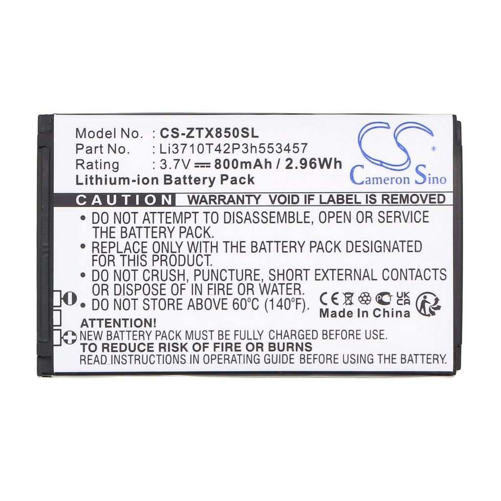Batterie Sostituisce Li3710T42P3h553457