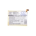 Sostituzione della batteria compatibile per Cricket LI3934T44P8H876744,LI3934T44PH8H876744