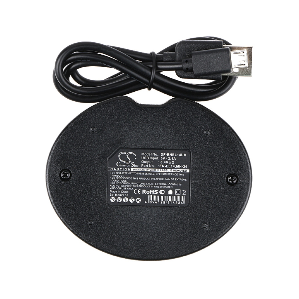Batterie Batteria della fotocamera DF-ENEL14UH