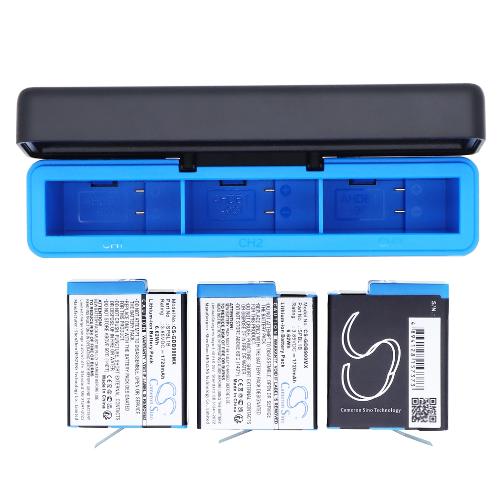 Caricabatterie da tavolo Gopro DF-GDB900UB