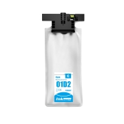 Sostituzione compatibile per Compatibile con Epson C13T01D200 / 220ml Inchiostro Ciano (Cartucce d'inchiostro)