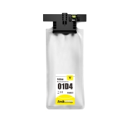Sostituzione compatibile per Compatibile con Epson C13T01D400 / 220ml Inchiostro Giallo (Cartucce d'inchiostro)