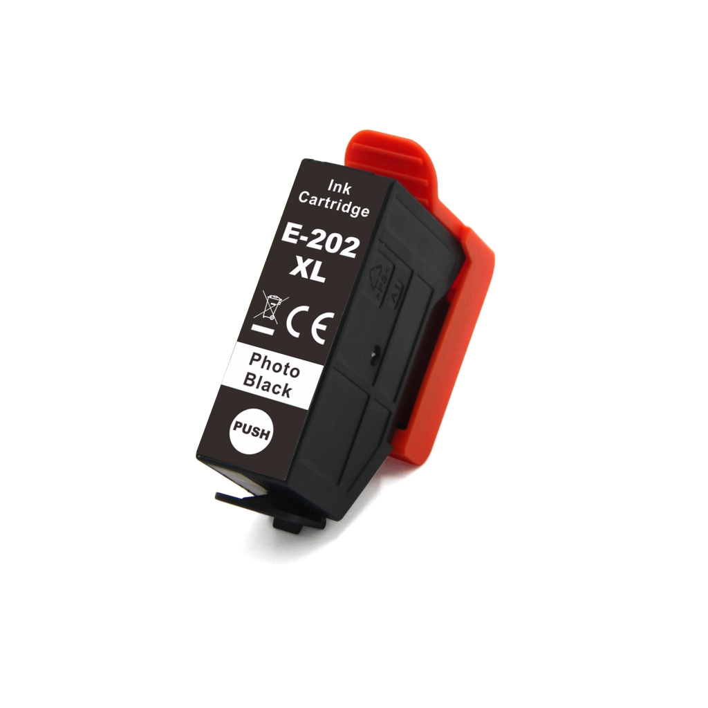 Compatibile con Epson C13T02H14010 / 12ml Inchiostro Nero foto (Cartucce d'inchiostro)