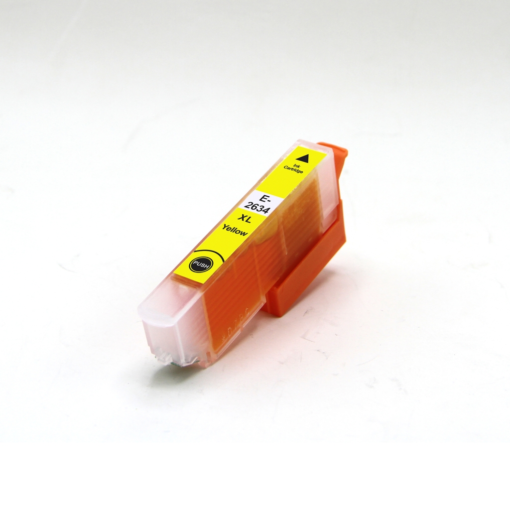 Compatibile con Epson C13T26344012 / 13ml Inchiostro Giallo (Cartucce d'inchiostro)