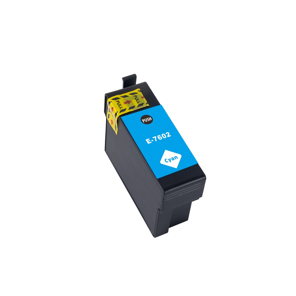 Compatibile con Epson T7602 / 29.5ml Inchiostro Ciano (Cartucce d'inchiostro)