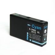 Compatibile con Epson C13T79024010 / 25ml Inchiostro Ciano (Cartucce d'inchiostro)