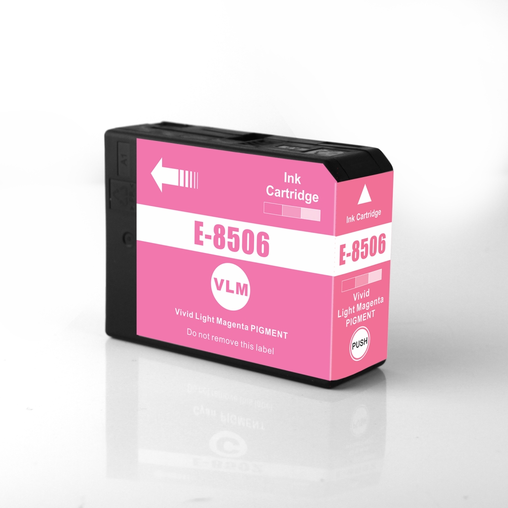 Compatibile con Epson T8506 / 87ml Inchiostro Magenta chiaro vivace (Cartucce d'inchiostro)