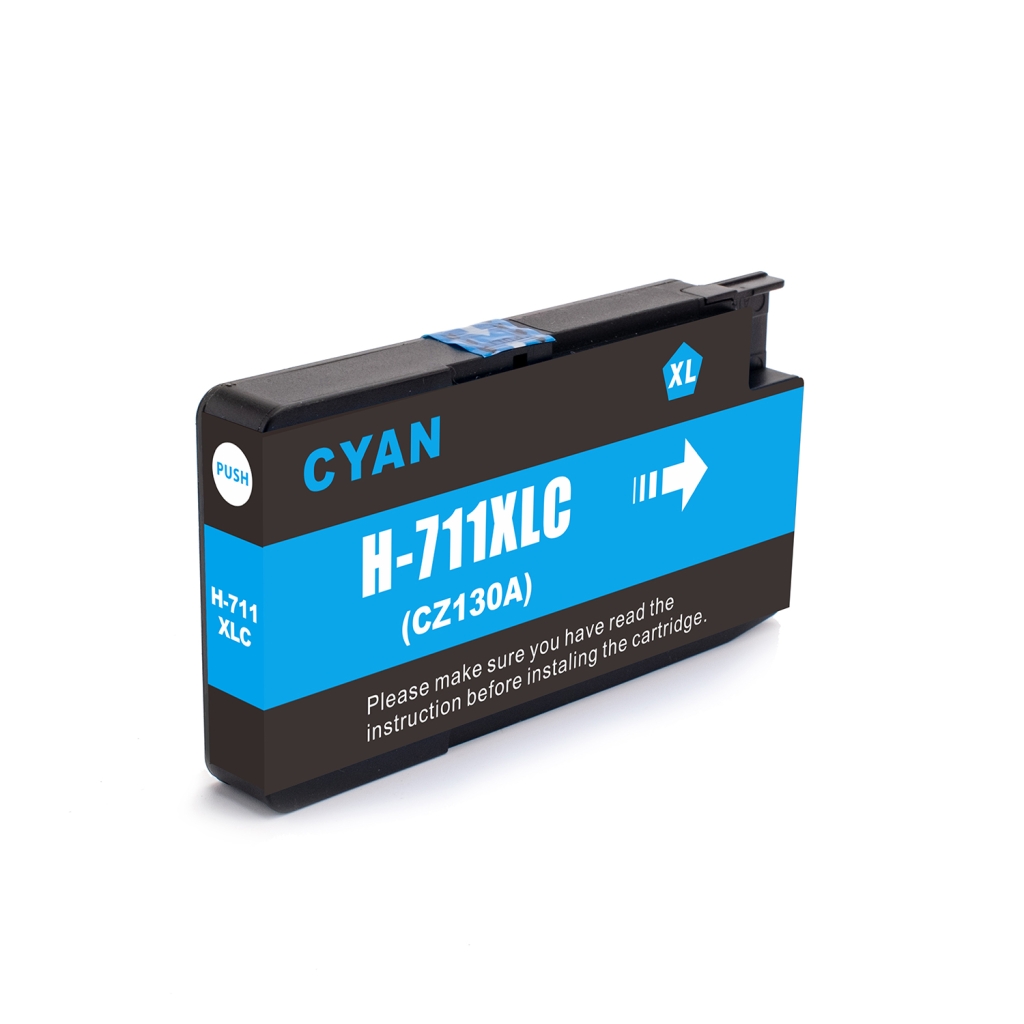 Compatibile con HP 711C / 30ml Inchiostro Ciano (Cartucce d'inchiostro)