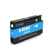 Compatibile con HP 951XLC / 30ml Inchiostro Ciano (Cartucce d'inchiostro)